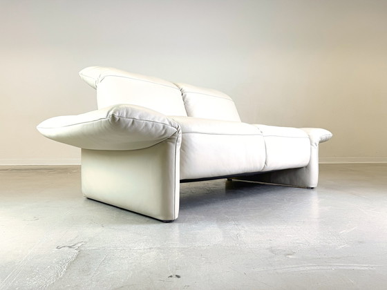 Image 1 of Koinor Sofa Elena Couch Two-Seater Leather White Design