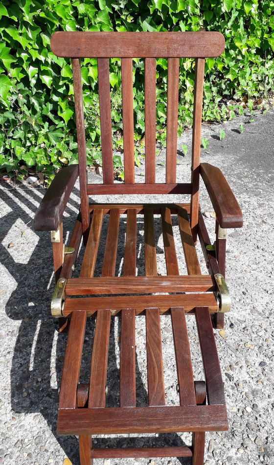 Image 1 of MAS Design chaise longue en bois dur pour enfants