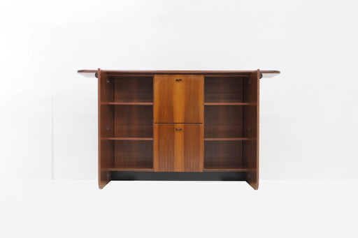 Vintage Italian Bar Cabinet Luigi Saccardo 1980S