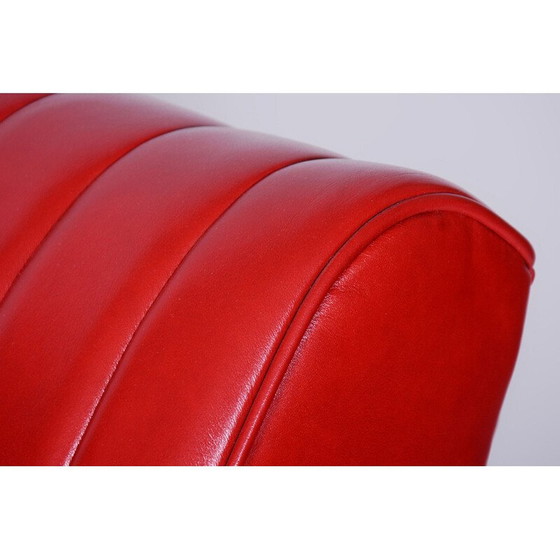 Image 1 of Pair of vintage Bauhaus leather armchairs by Hynek Gottwald, Czechoslovakia 1930