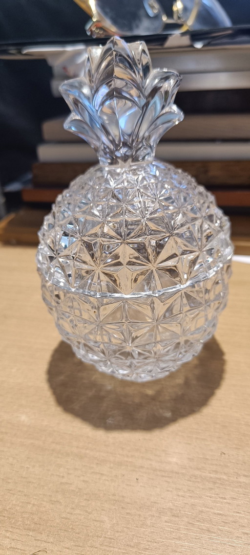 D'Arques Cristal Pineapple Candy Bonbon Bowl