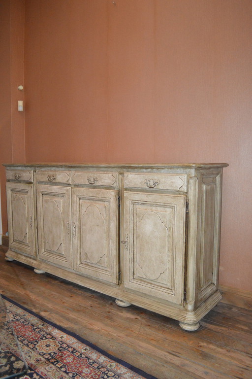 Sideboard With Unique Painting Technique