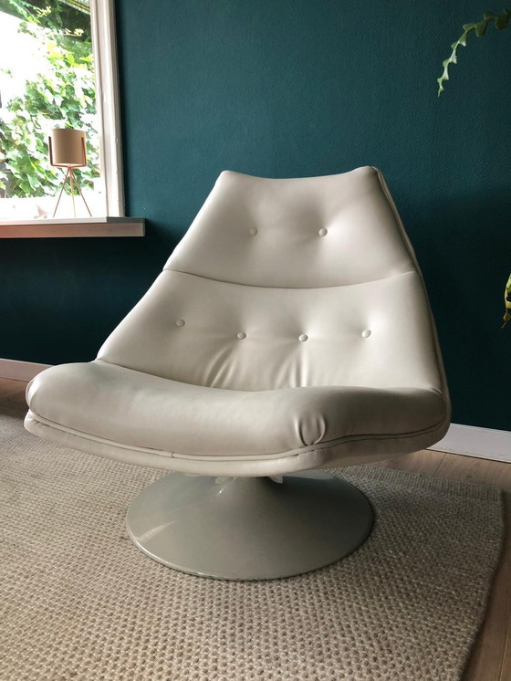 Image 1 of Artifort F510 fauteuil pivotant Geoffrey Harcourt vintage