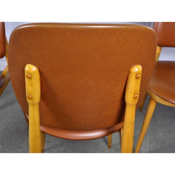 Image 1 of Set di 4 sedie vintage Baumann modello Pegasus, 1960