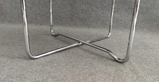 Image 1 of Tavolino da caffè Thonet B26 Bauhaus 1940 anni '40 e '50, design di metà secolo, loft, art déco, vintage, retrò. 