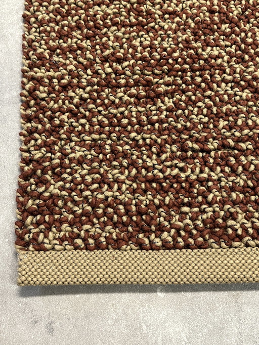 Rug Brink En Campman Nest 170X240 Cm Red/Gold/Camel Wool