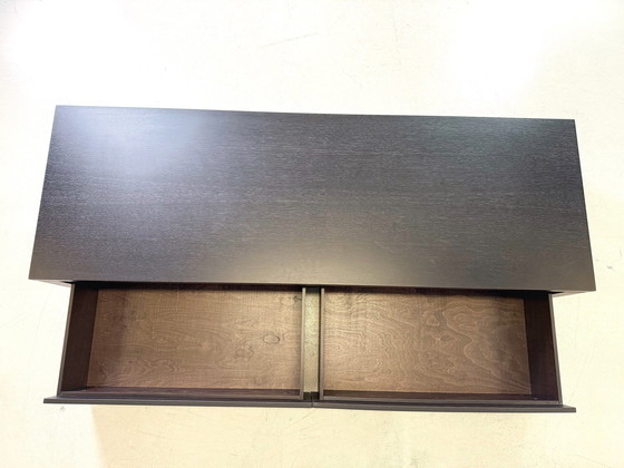 Image 1 of 2X High quality modern sideboard lowboard chest of drawers dark