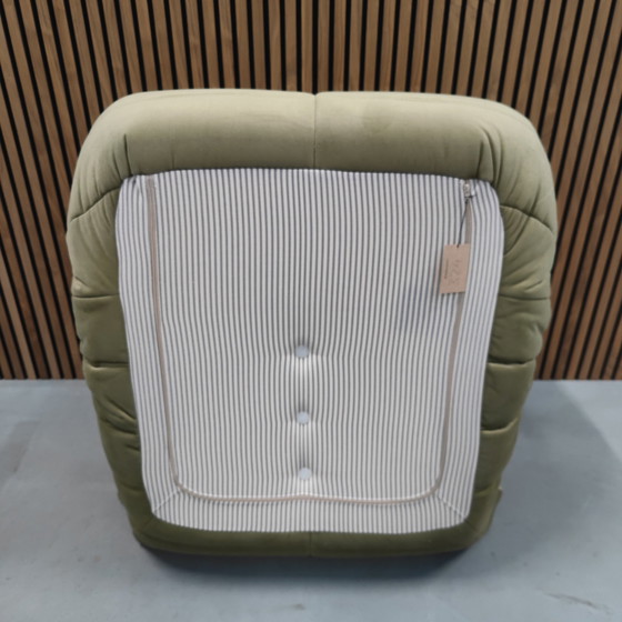 Image 1 of Ligne Roset Togo 1 Seater Green Velvet