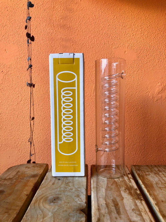 Vintage IKEA Ehlen Johansson bamboo spiral vase | €49 | Whoppah Vintage IKEA Ehlen Johansson bamboo spiral vase | €49 | Whoppah