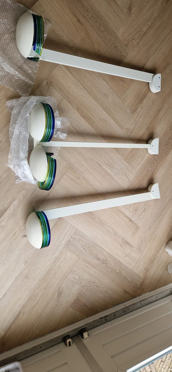 Image 1 of 3x lampade a sospensione vintage Roberto Pamio