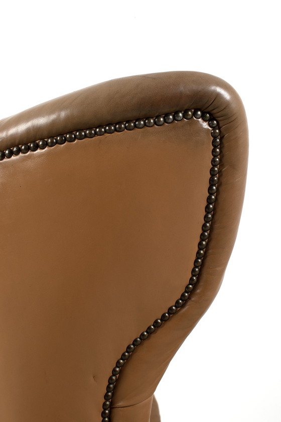 Image 1 of Vintage wingback armchair