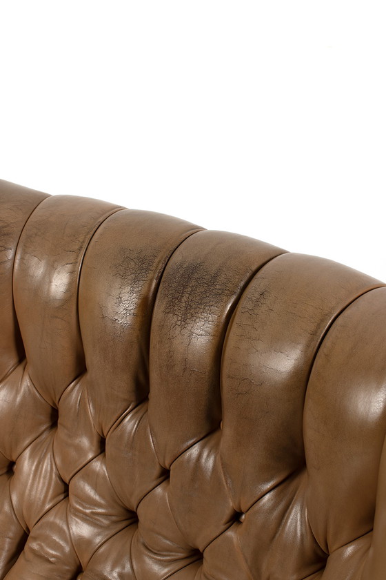 Image 1 of Vintage wingback armchair