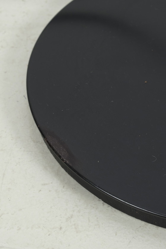 Image 1 of Lampada da terra vintage con vetro verde e blu