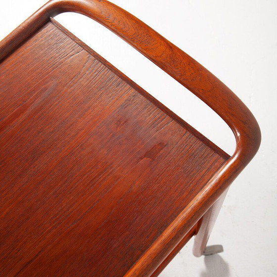 Image 1 of Vintage teak drinks trolley by Niels Otto Møller for JL Moller Furniture, Denmark 1960