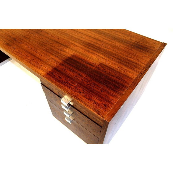 Image 1 of Vintage rosewood desk for Isku, Finland 1960