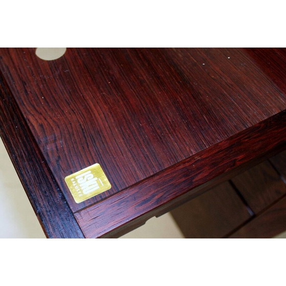 Image 1 of Vintage rosewood desk for Isku, Finland 1960