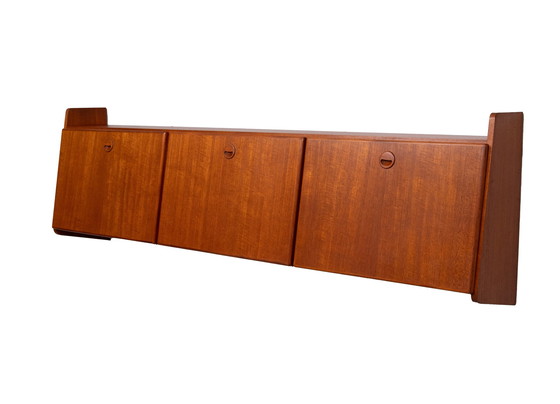 Image 1 of Floating Teak Cabinet Blindheim Møbelfabrikk As Scandinavian 1960s