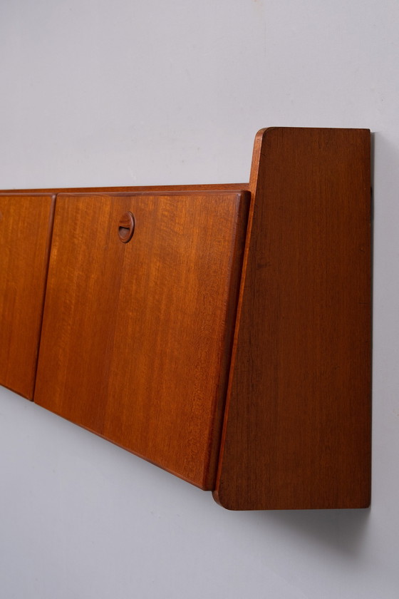 Image 1 of Floating Teak Cabinet Blindheim Møbelfabrikk As Scandinavian 1960s