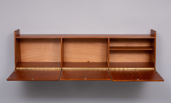 Image 1 of Floating Teak Cabinet Blindheim Møbelfabrikk As Scandinavian 1960s