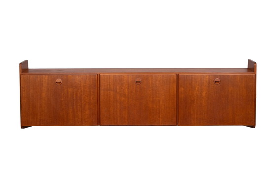 Image 1 of Floating Teak Cabinet Blindheim Møbelfabrikk As Scandinavian 1960s