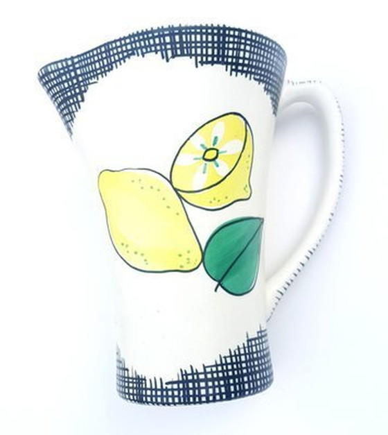 Image 1 of Jug With Fruit Motif, 1950S