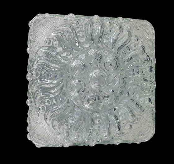 Image 1 of 2085 Vintage Glass Transparent Ceiling Light