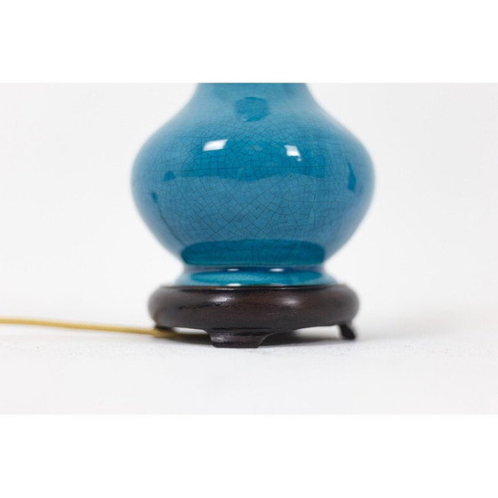 Image 1 of Coppia di lampade vintage in ceramica di Pol Chambost