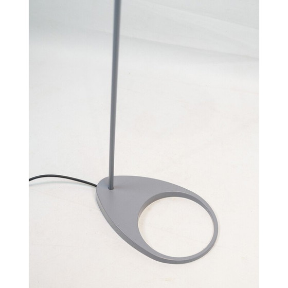 Image 1 of Louis Poulsen" vintage floor lamp in drawn steel by Arne Jacobsen, 1957