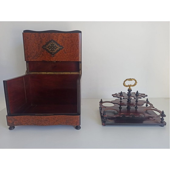 Image 1 of Napoleon III vintage liquor cabinet