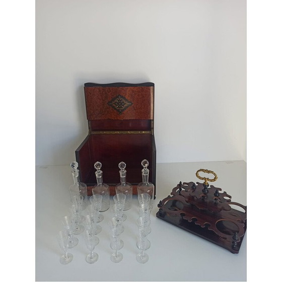 Image 1 of Napoleon III vintage liquor cabinet