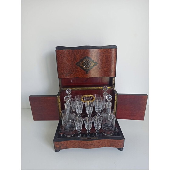 Image 1 of Napoleon III vintage liquor cabinet