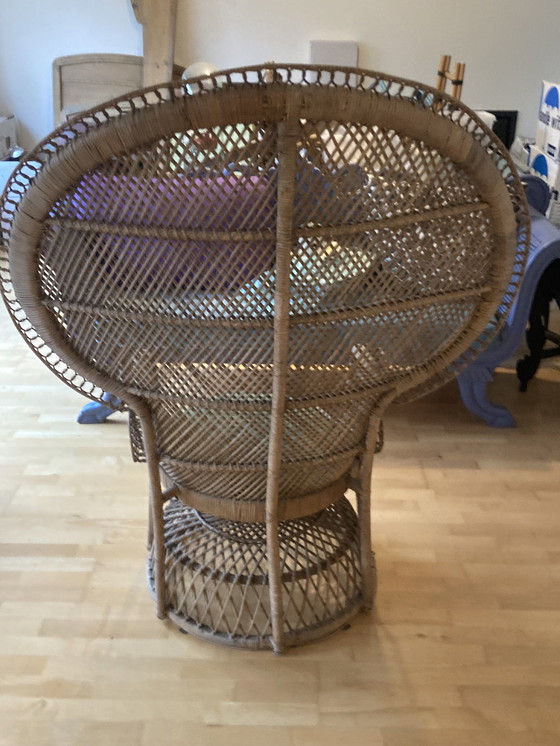 Image 1 of Authentic 1960s " Peacock Chair"