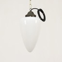 Art Deco Opaline Pendant Lamps