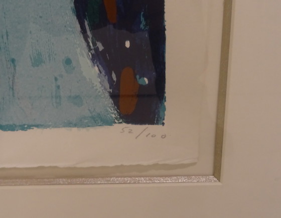 Image 1 of Piet Warffemius - screen print Telephone Call From an Island