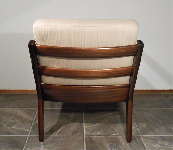 Image 1 of Ole Wanscher mahogany Senator armchair for France & Son