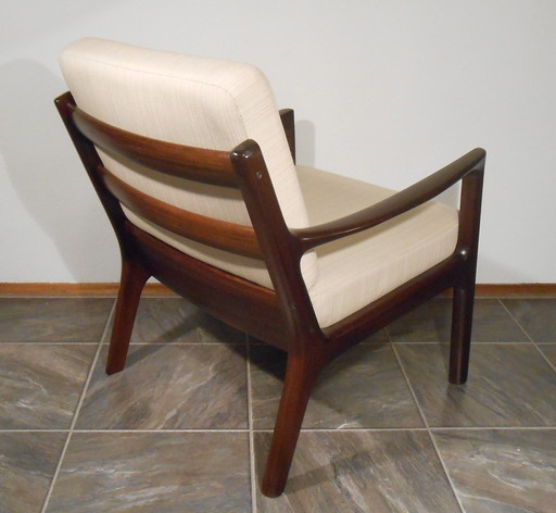 Ole Wanscher mahogany Senator armchair for France & Son