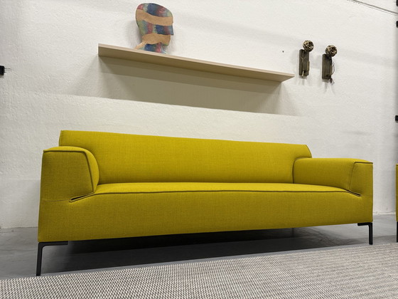 Image 1 of Design On Stock Bloq sofa set + Footstool Ploughwool 66