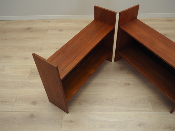 Image 1 of Set Of Two Teak Bookcases, Danish Design, 1970S, Production: Denmark