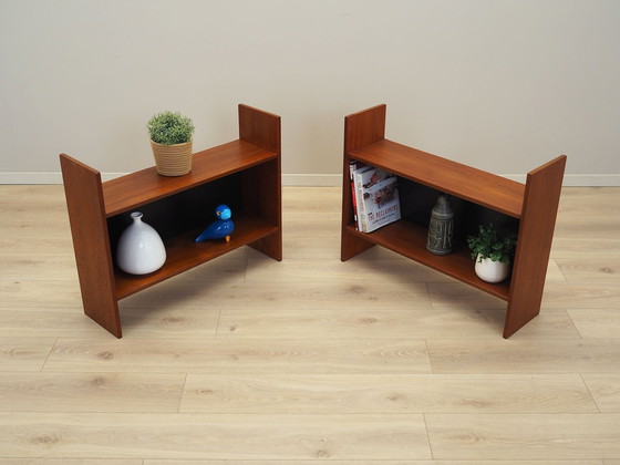 Image 1 of Set Of Two Teak Bookcases, Danish Design, 1970S, Production: Denmark