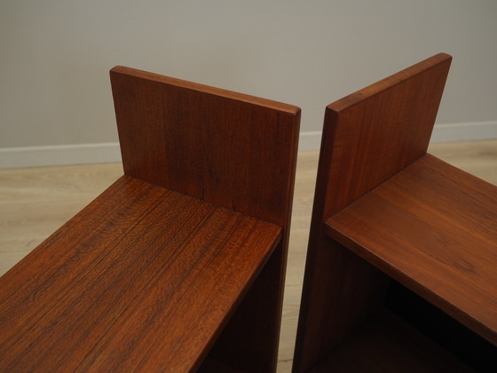 Image 1 of Set Of Two Teak Bookcases, Danish Design, 1970S, Production: Denmark