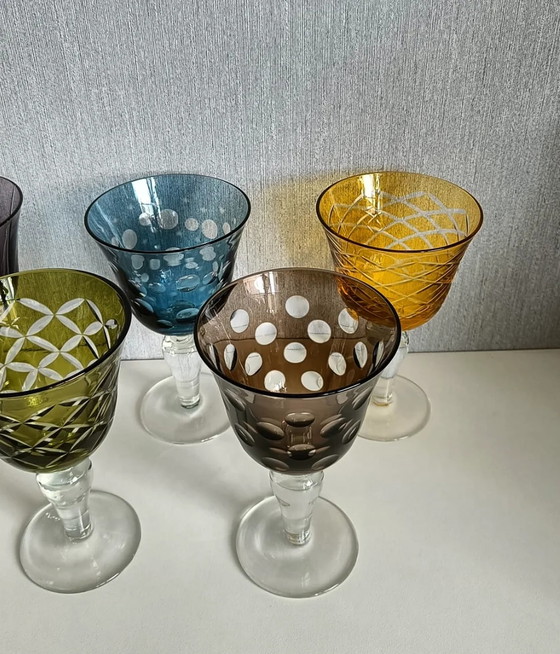 Image 1 of 6x Pols Potten wine glasses