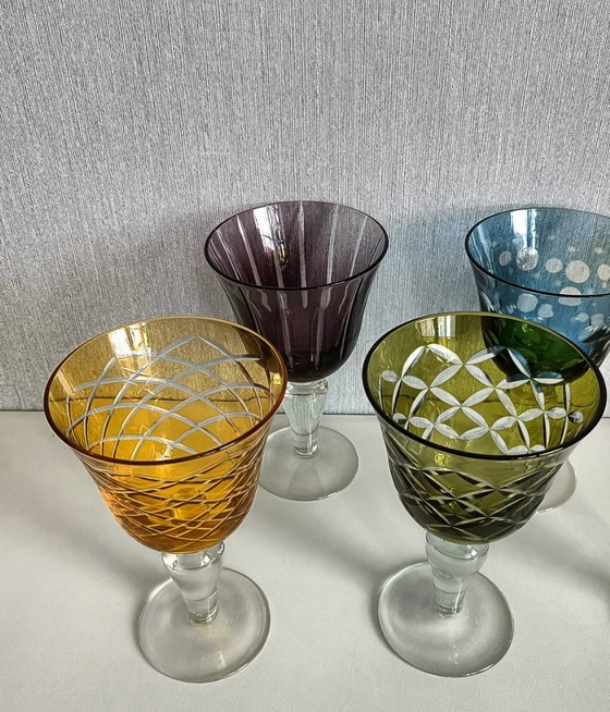 Image 1 of 6x Pols Potten wine glasses