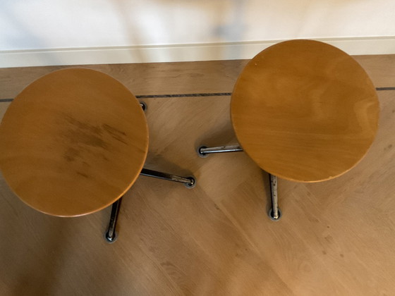 Image 1 of 2x Ahrend, Adjustable Stools