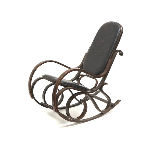 Rocking chair by Luigi Crassevig for Crassevig, Italy, 1970s