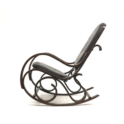 Rocking chair by Luigi Crassevig for Crassevig, Italy, 1970s