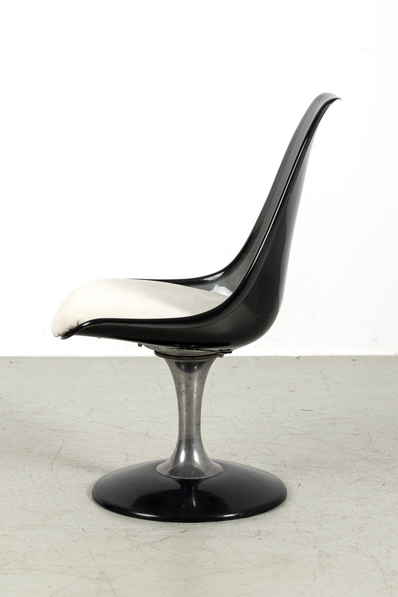 Image 1 of Ensemble de 4 chaises Lucite Tulip par Chromcraft