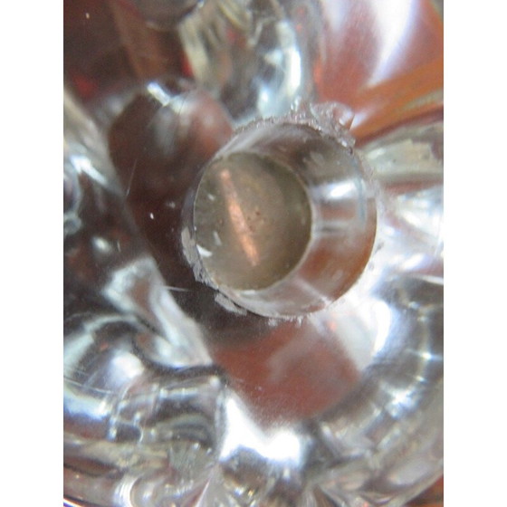 Image 1 of Candeliere vintage in cristallo Daum a 3 bracci