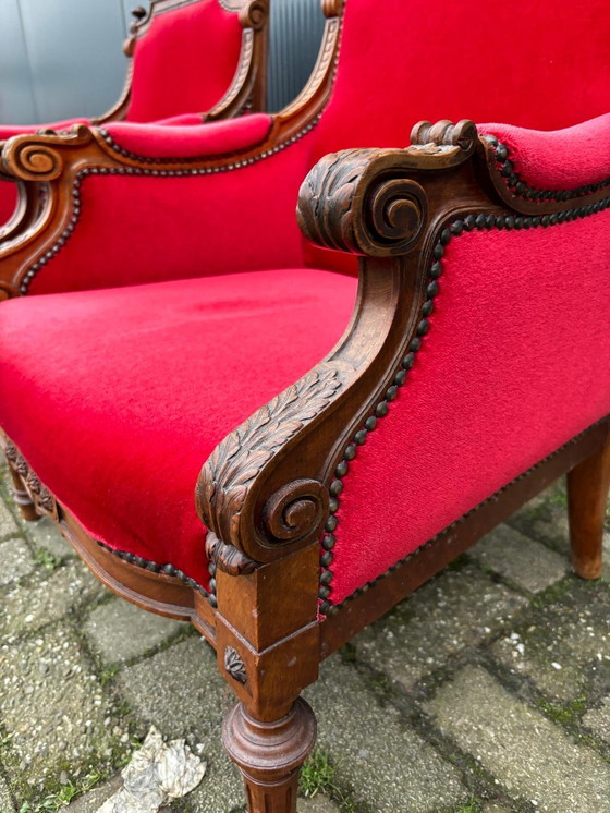 Image 1 of Set of Children's Baroque Armchairs
