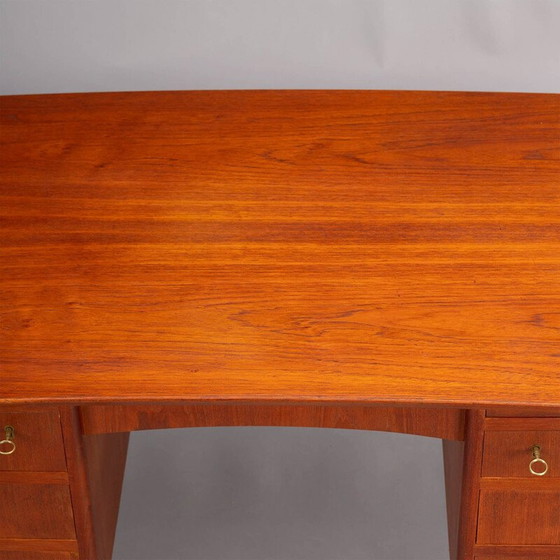 Image 1 of Vintage Danish desk in teak, 1960s
