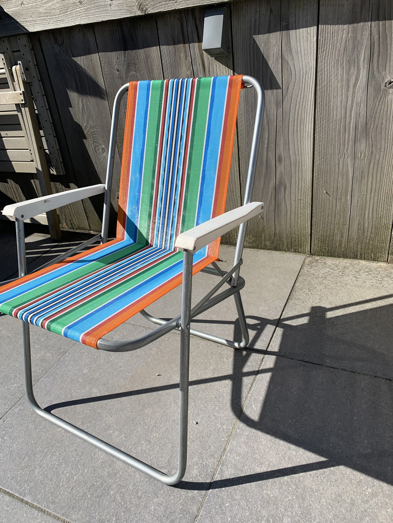 4x Vintage camping chair